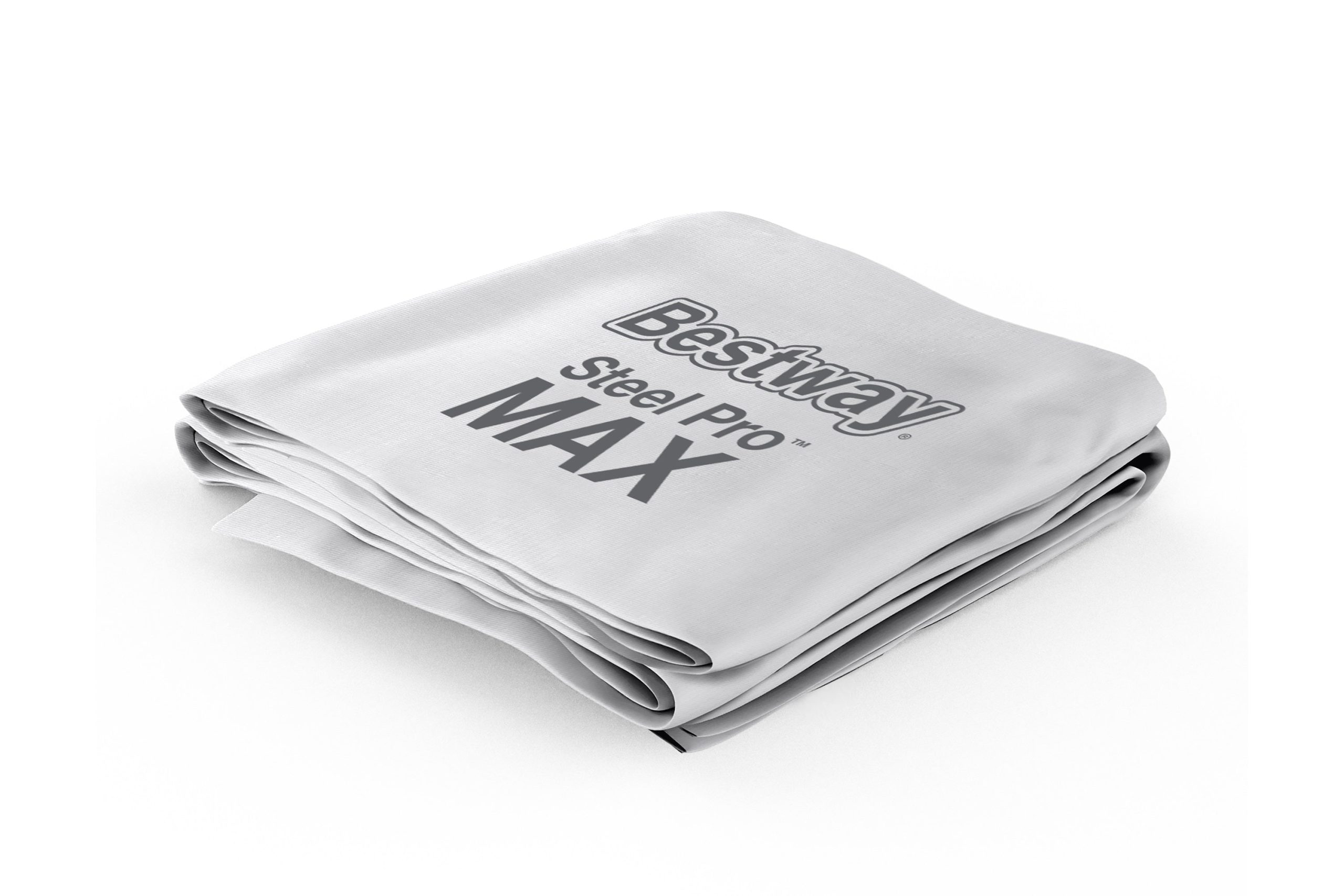 Steel Pro MAX 13' x 30 Round Above Ground Pool Liner Replacement. Light Gray