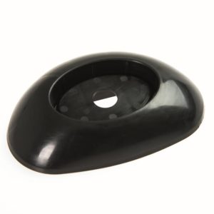 Power Steel and Steel Pro MAX Oval Above Ground Pool Vertical Leg Cap Replacement. Black