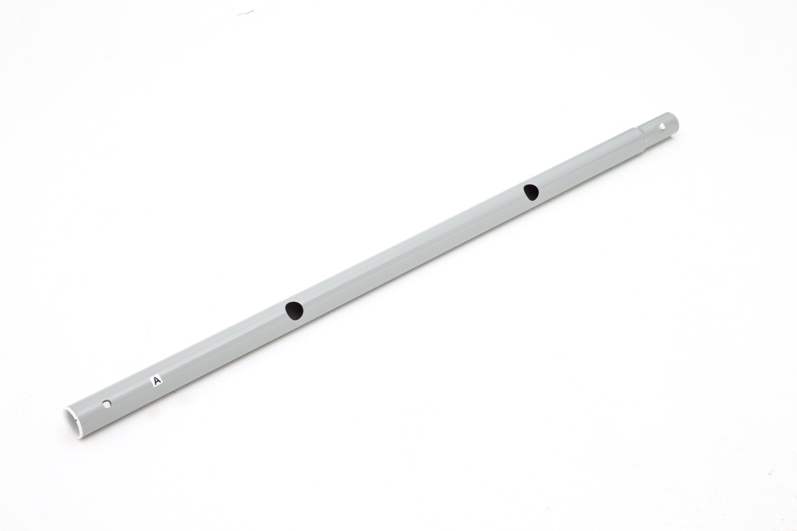 Power Steel Oval Above Ground Pool Top Rail Replacement. Gray