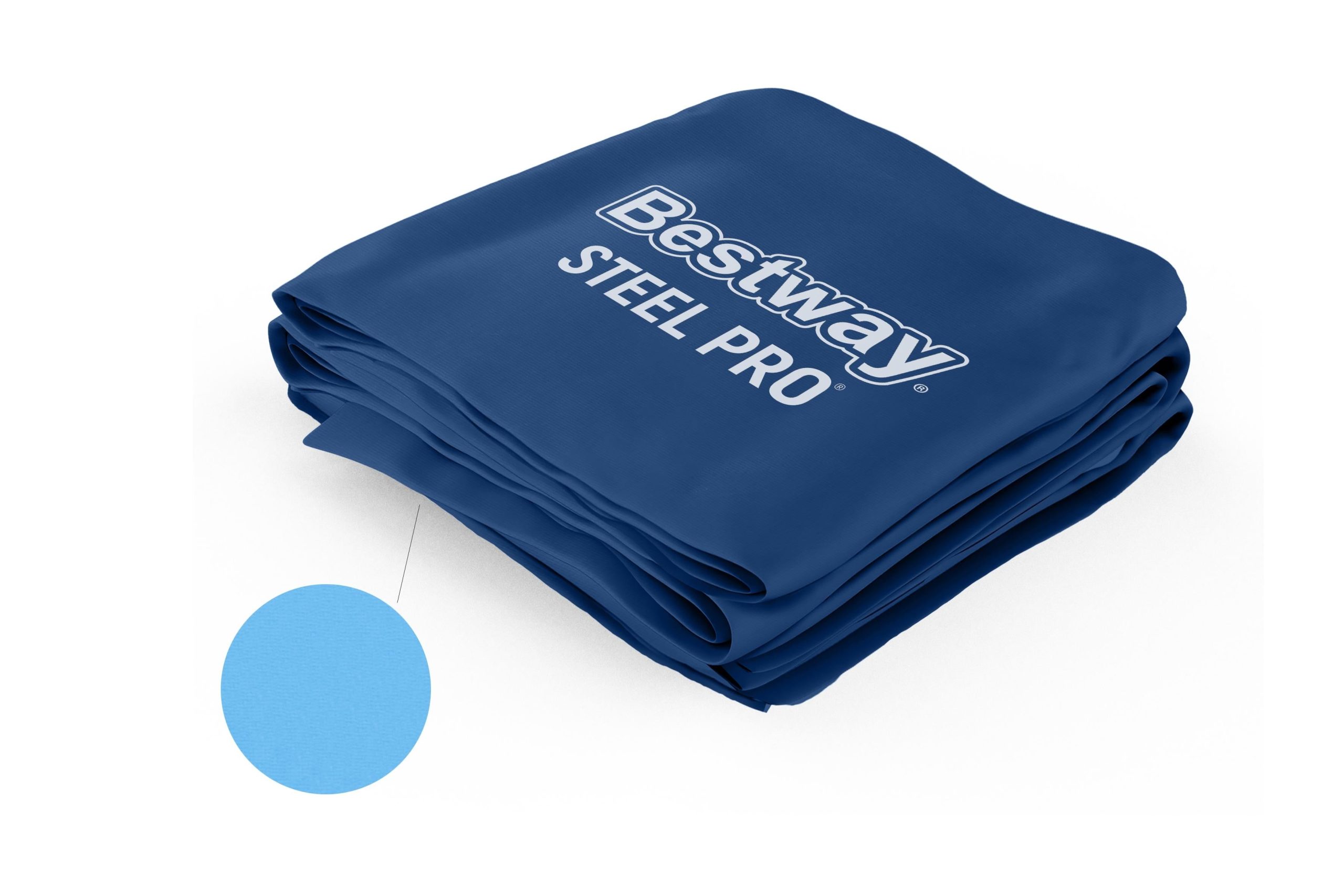 Steel Pro 10' x 30 Round Above Ground Pool Liner Replacement. Deep Blue - Image 2