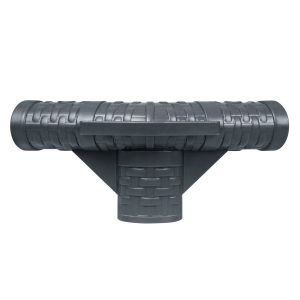 Steel Pro MAX  Round Above Ground Pool T-Connector Replacement. Charcoal Gray