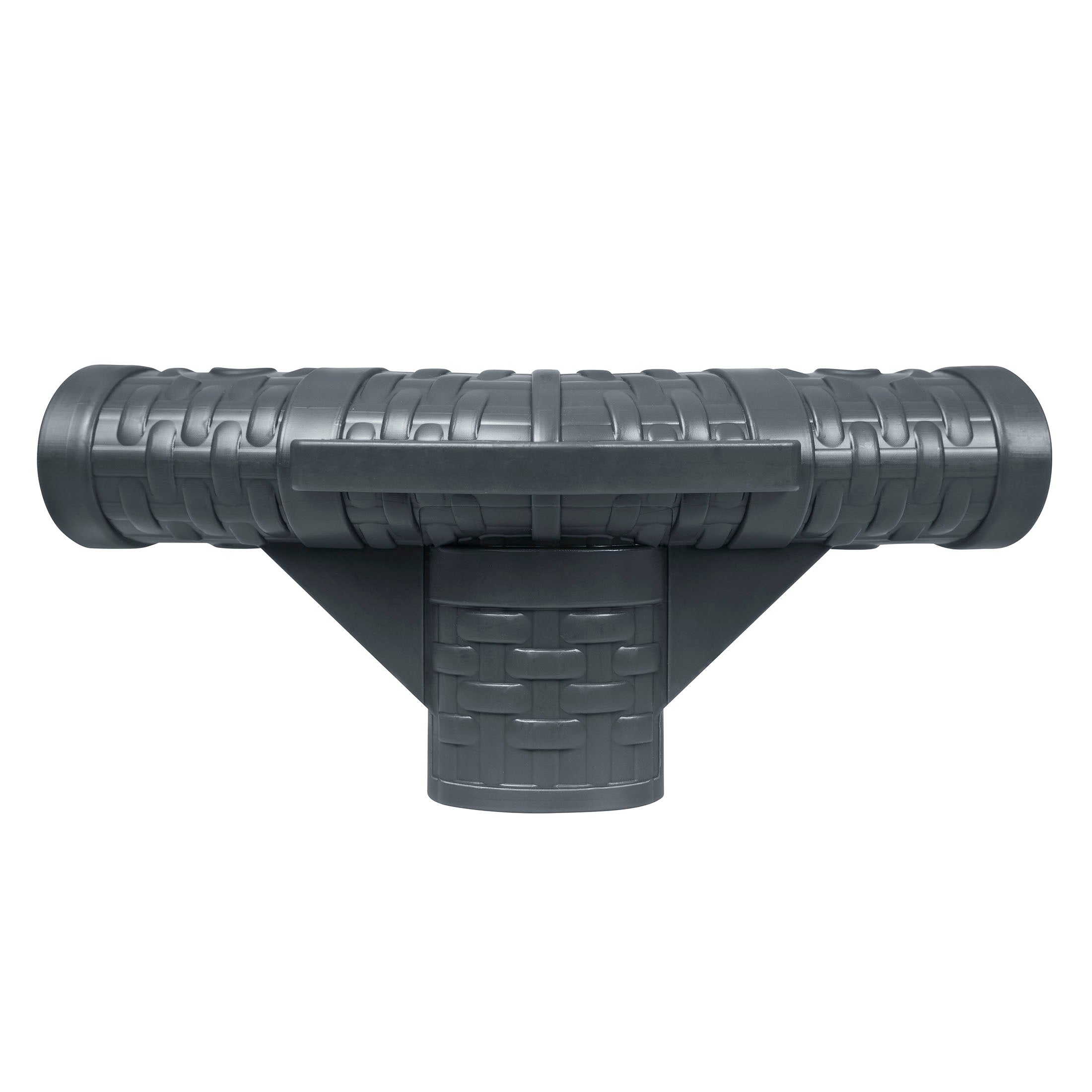 Steel Pro MAX Round Above Ground Pool T-Connector Replacement. Charcoal Gray