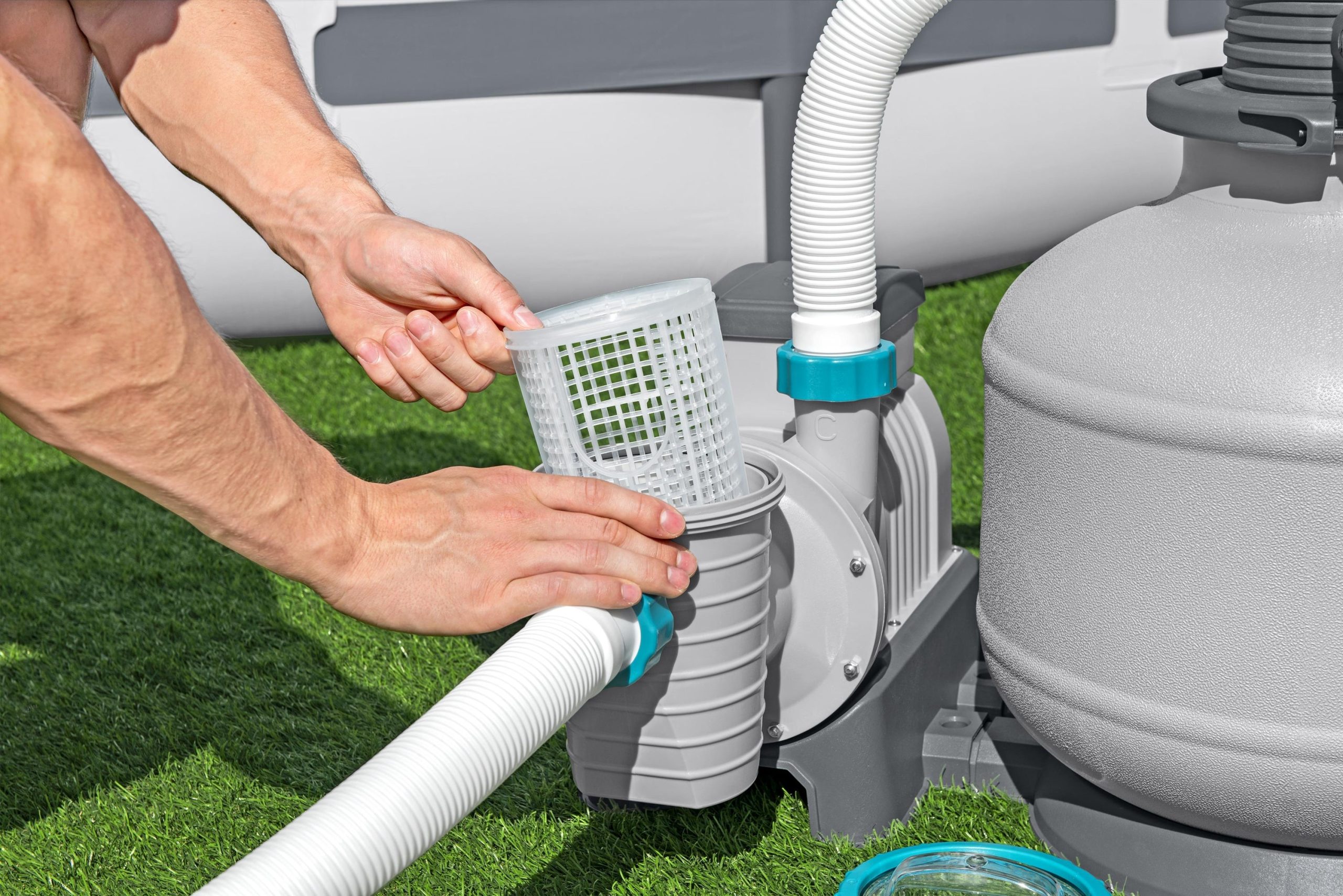 Bestway 3.000 gal. Above Ground Pool Sand Filter Pump - Image 6