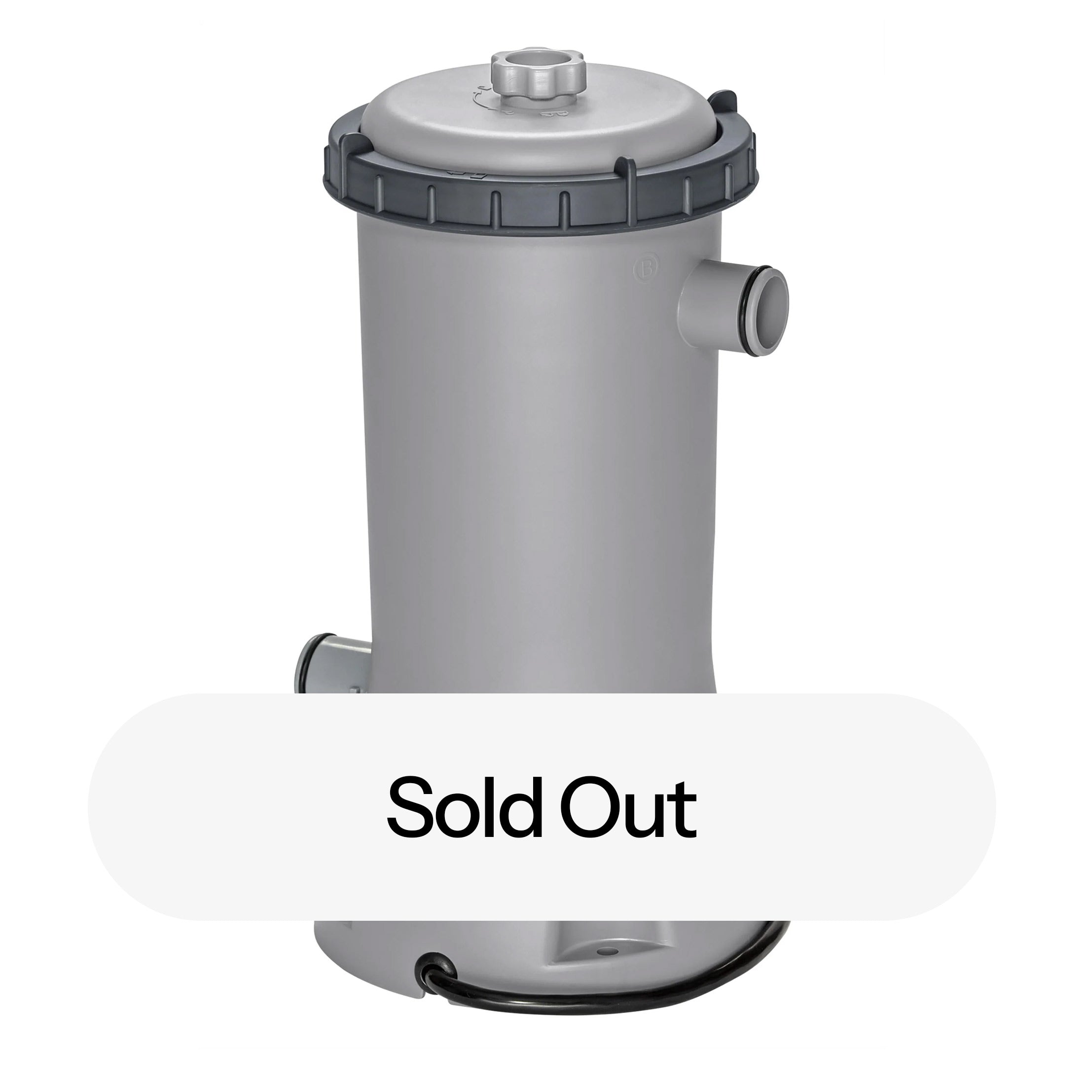 Bestway 530 gal. Cartridge Filter Pump Replacement. Gray