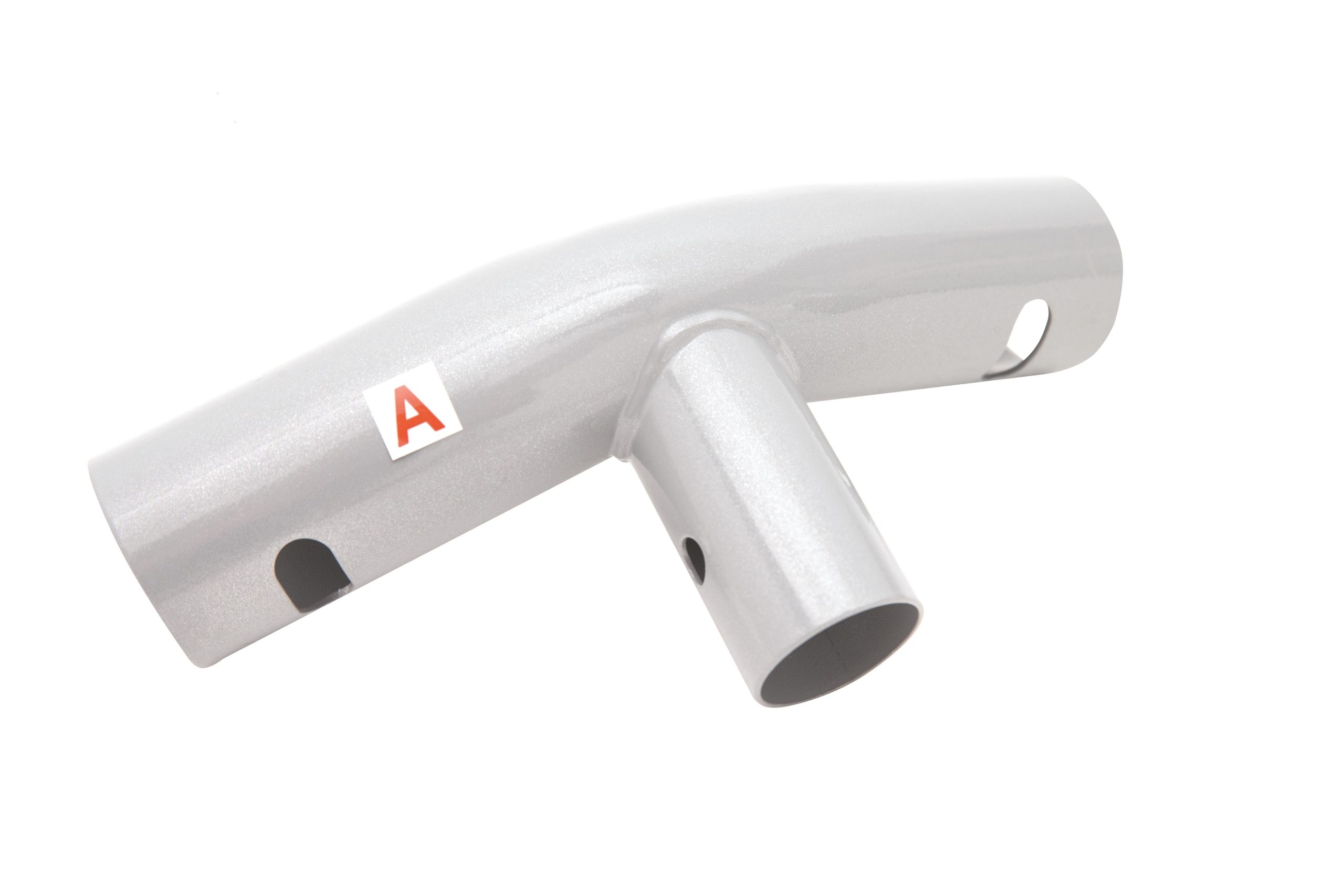 Power Steel & Coleman Power Steel Oval Ground Pool T-Connector Replacement. White
