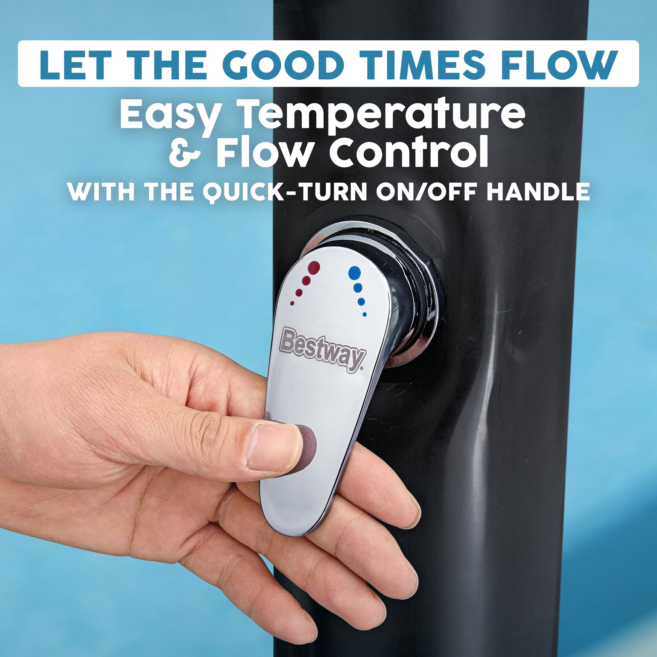 Bestway SolarFlow 5.2 Gal. Outdoor Shower - Image 6