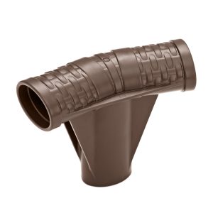 Power Steel and Steel Pro MAX Round Above Ground Pool T-Connector Replacement. Brown
